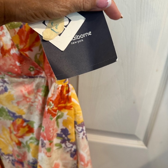 Vintage Liz Claiborne Floral Sundress NWT - Picture 2 of 3